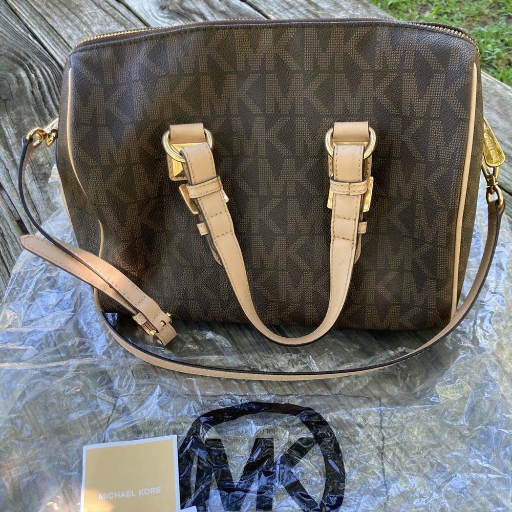 MICHAEL KORS Medium Grayson Satchel - BRAND NEW